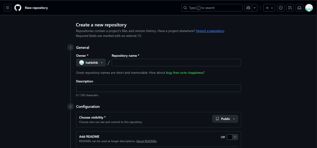 GitHub Fill Details Image